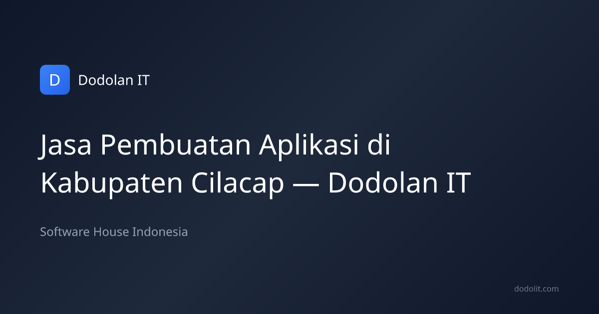 NAGALANGITFRAM: Solusi Jasa & Layanan Cilacap yang Tepat untuk Setiap Kebutuhan